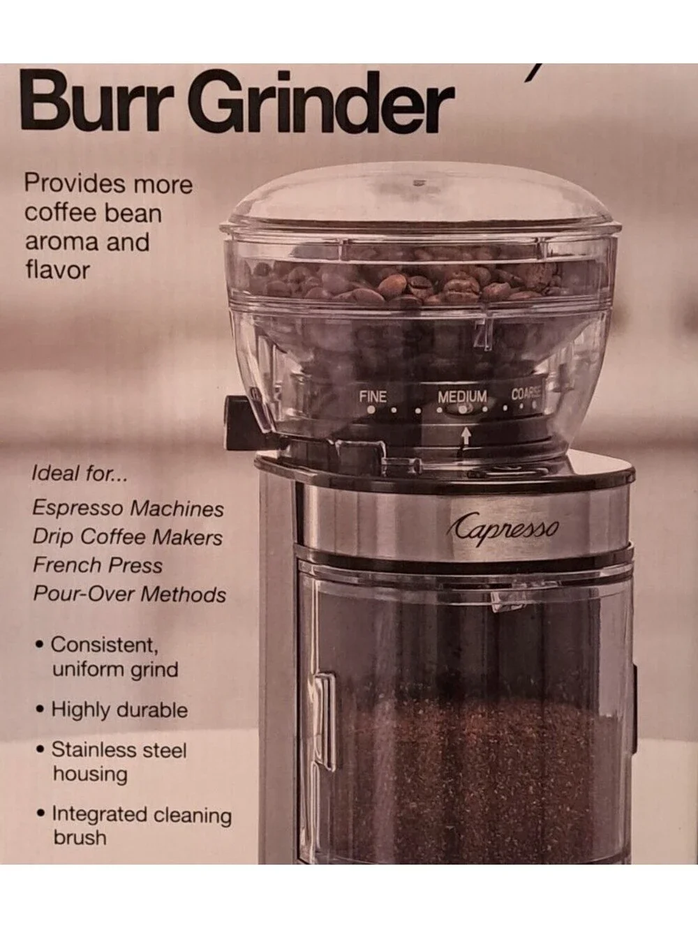 Jura Capresso Ceramic Burr Coffee Grinder 515 Bean Churner Replacement Part
